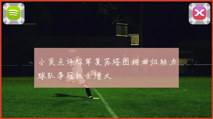 小莫点评绿军复苏塔图姆回归助力球队争冠机会增大
